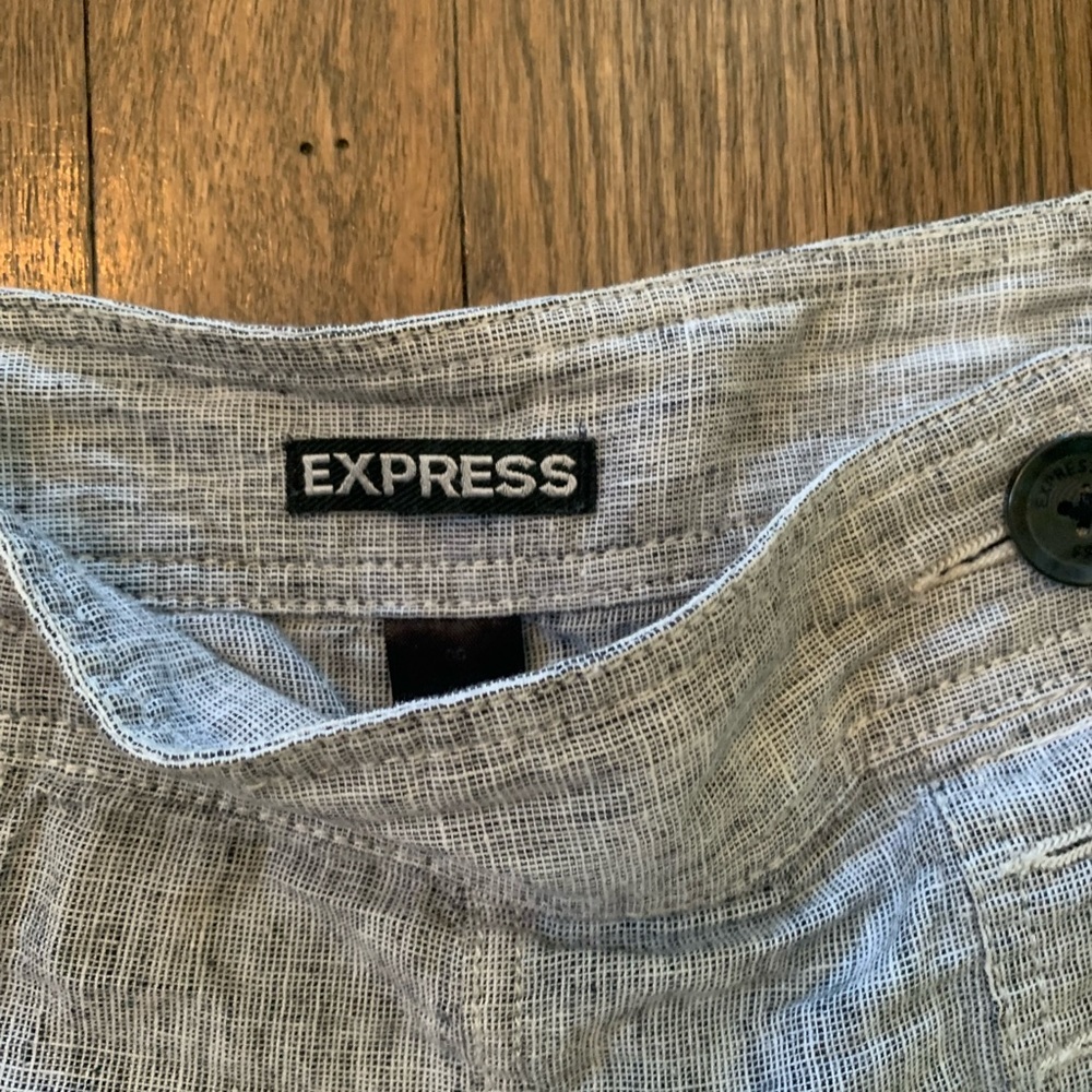 EXPRESS GREY SHORTS - Picture 3 of 4